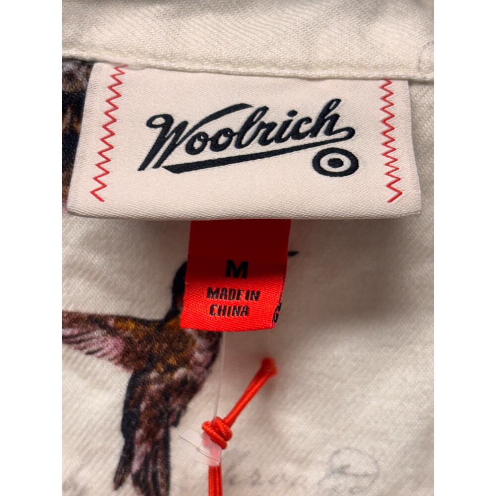 Woolrich for Target Bird Print Button Down Flanne… - image 5